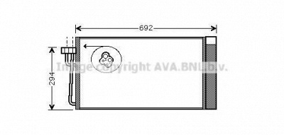 AVA QUALITY COOLING bw5273d -  Конденсатор, кондиционер